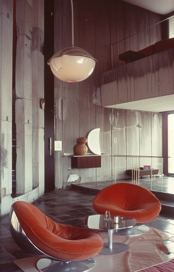 Les années 70 italiennes : chrome, verre fumé, lumière chaude — image 5