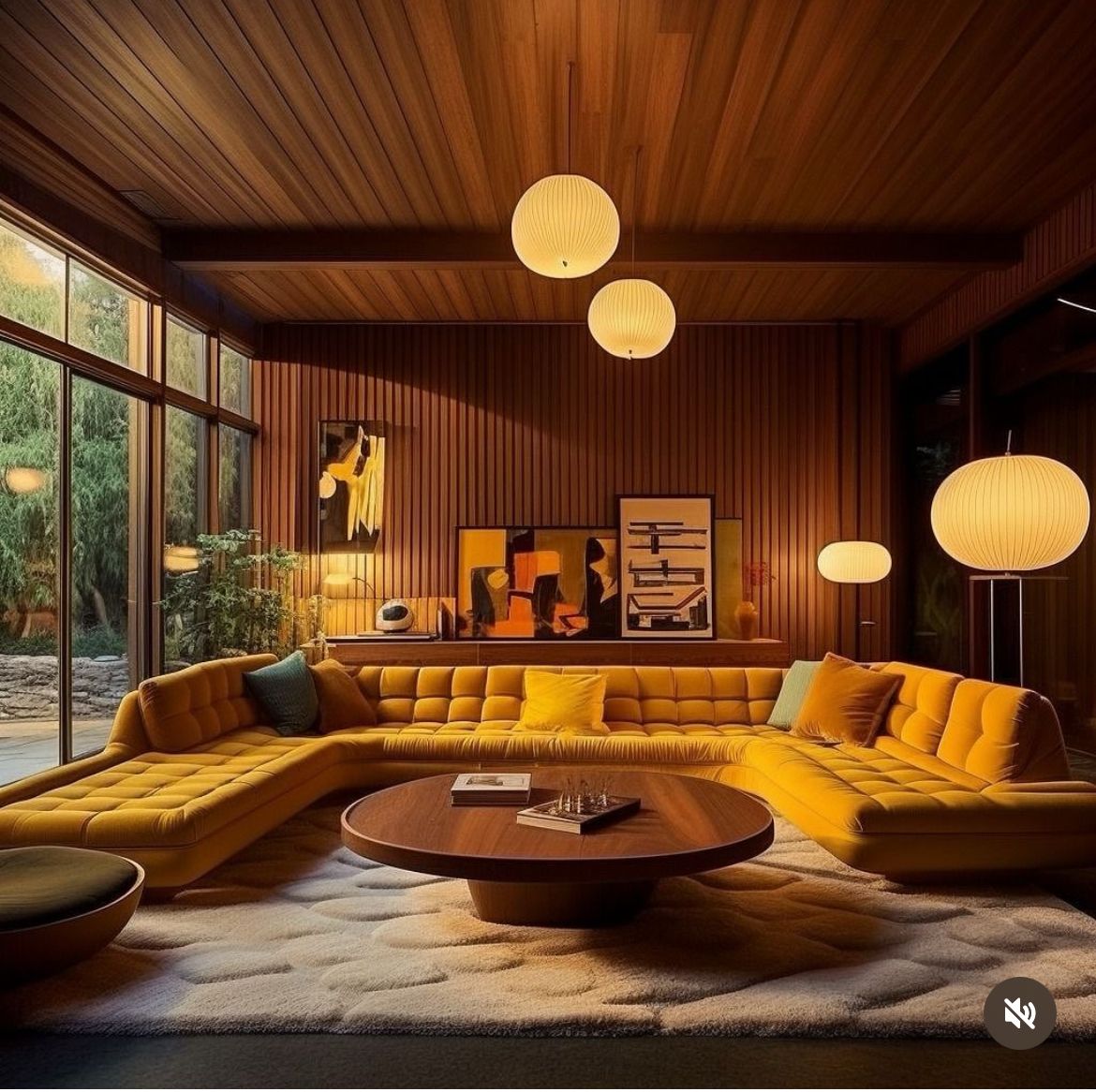 Modulaire Ocre 70s